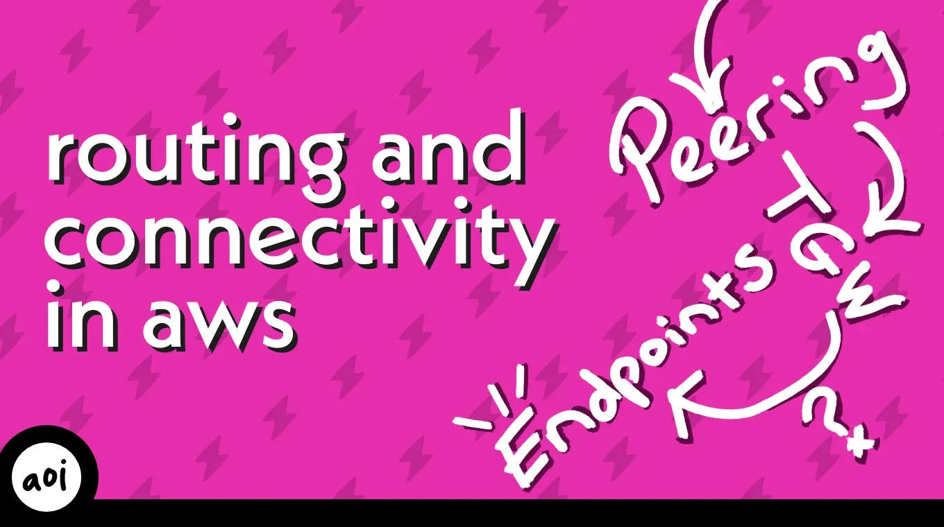 Routing & Connectivity in AWS, Part 1 - A Guide for Network Engineers
